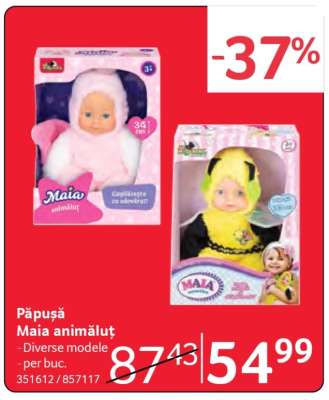 Păpușă Maia animăluț