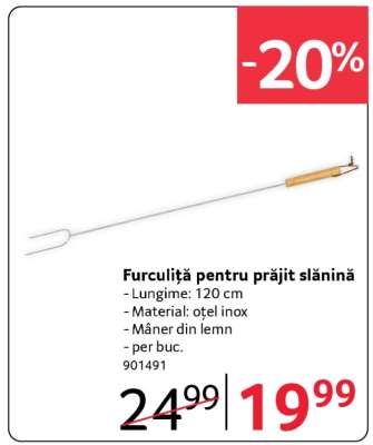 Furculiță pentru prăjit slănină