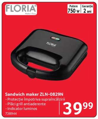 Sandwich maker ZLN-0829N