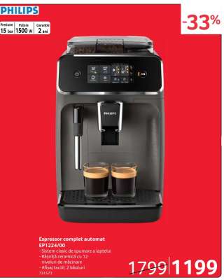Espressor complet automat EP1224/00