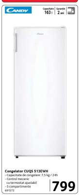 Congelator CUQS 513EWH