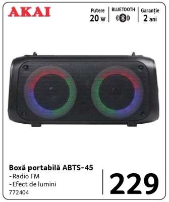 Boxă portabilă ABTS-45
