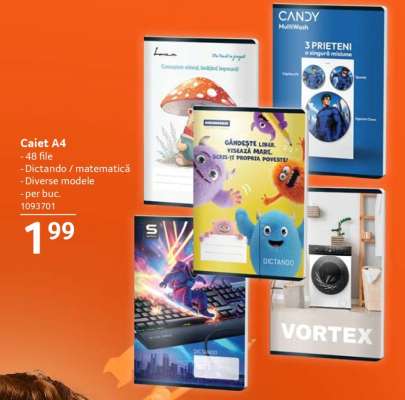 Caiet A4