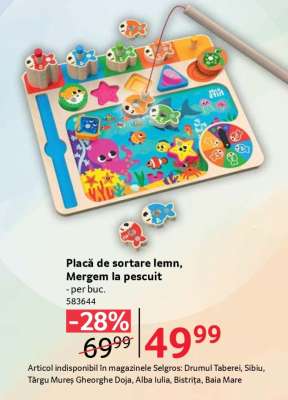 PLACĂ DE SORTARE LEMN, MERGEM LA PESCUIT
