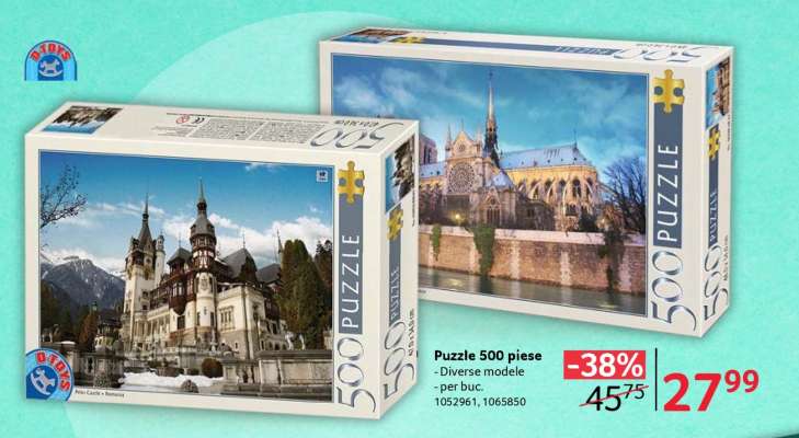 Puzzle 500 piese