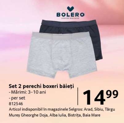 Set 2 perechi boxeri băieți