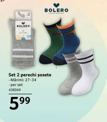 Set 2 perechi șosete