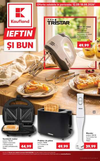 Cataloage Kaufland - 12.08.2026 - 18.08.2026.