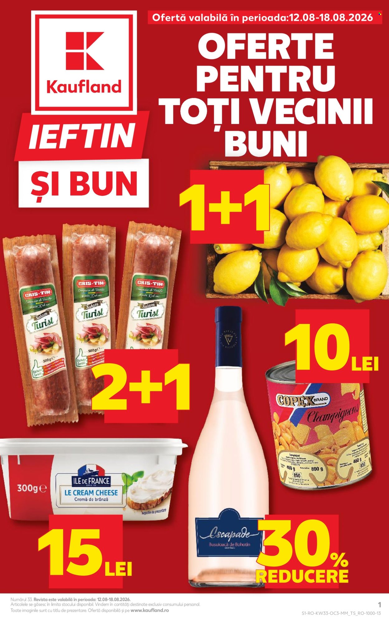 Catalog Kaufland - 12.08.2026 - 18.08.2026. Pagina 1