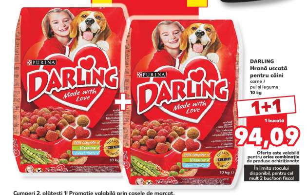 DARLING HRANĂ USCATĂ PENTRU CÂINI