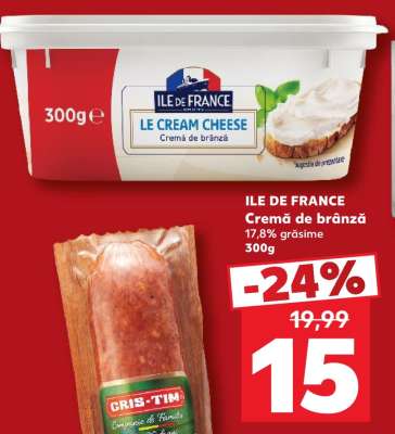 ILE DE FRANCE CREMĂ DE BRÂNZĂ