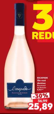 ESCAPADE Vin rosé demisec