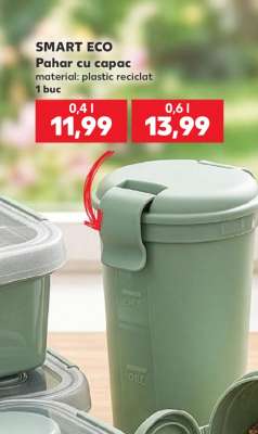 SMART ECO Pahar cu capac