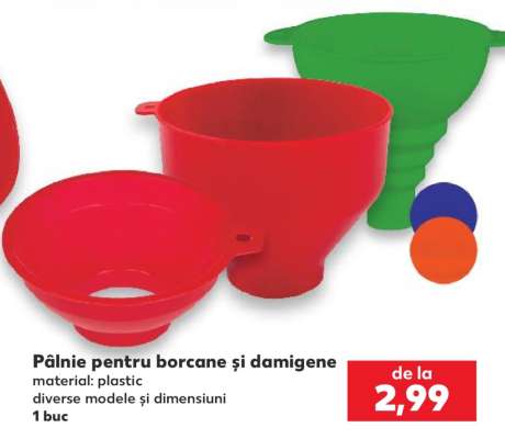 Pâlnie pentru borcane şi damigene
