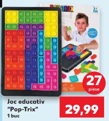 Joc educativ 'Pop-Trix'