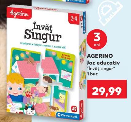 AGERINO Joc educativ „Învăț singur”
