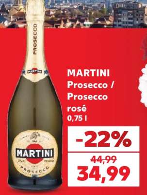MARTINI Prosecco / Prosecco rosé