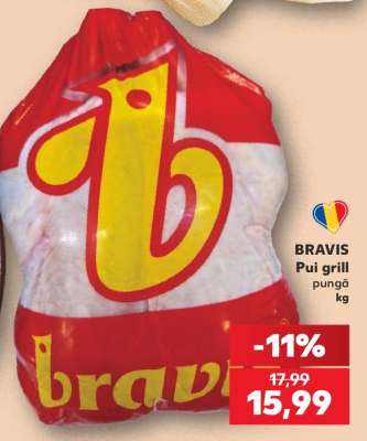 BRAVIS Pui grill