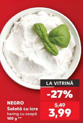 NEGO Salată cu icre hering cu ceapă 100 g