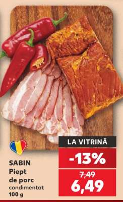 SABIN Piept de porc condimentat