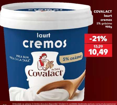 Covalact Iaurt Cremos