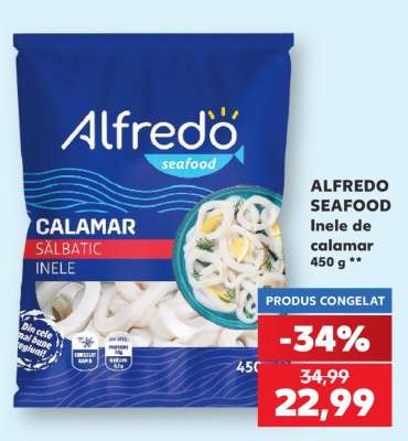 ALFREDO SEAFOOD Inele de calamar