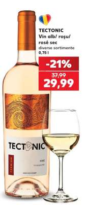TECTONIC Vin alb / roșu / rosé sec