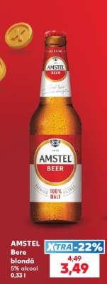 AMSTEL Bere blondă