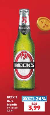 BECK‘S Bere blondă