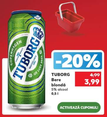 TUBORG Bere blondă