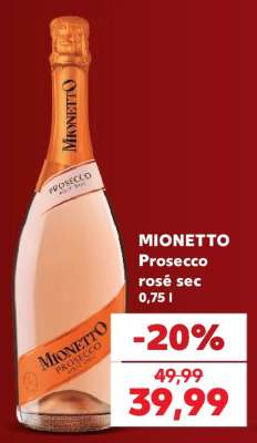 Mionetto Prosecco rosé sec