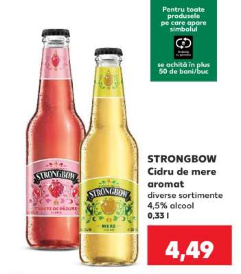 STRONGBOW Cidru de mere aromat