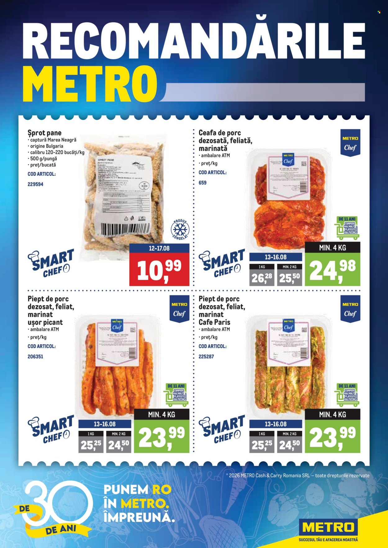 Catalog Metro - 10.08.2026 - 17.08.2026. Pagina 1