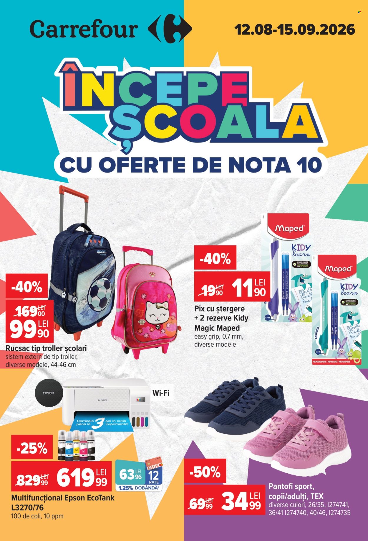 Catalog Carrefour - 12.08.2026 - 15.09.2026. Pagina 1