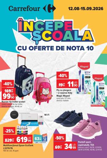 Cataloage Carrefour - 12.08.2026 - 15.09.2026.