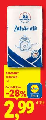 Diamant Zahăr alb
