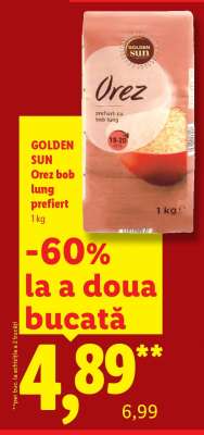 GOLDEN SUN Orez bob lung prefiert 1 kg