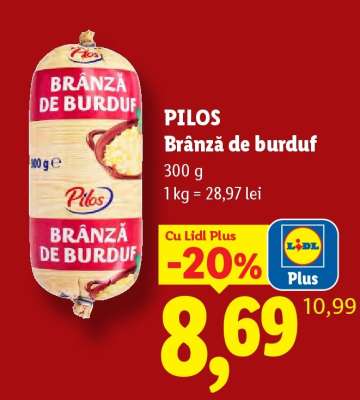 Pilos Brânză de burduf