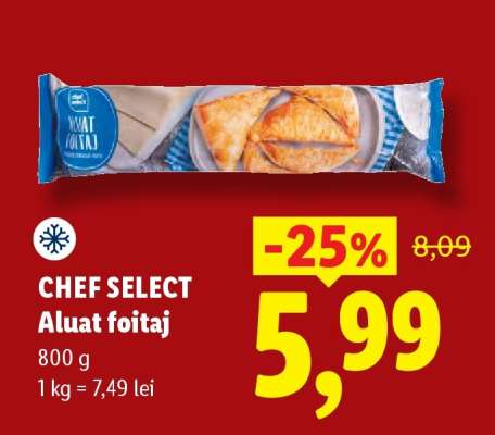 Chef Select Aluat foitaj