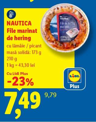 NAUTICA File marinat de hering