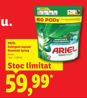 ARIEL Detergent capsule Mountain Spring