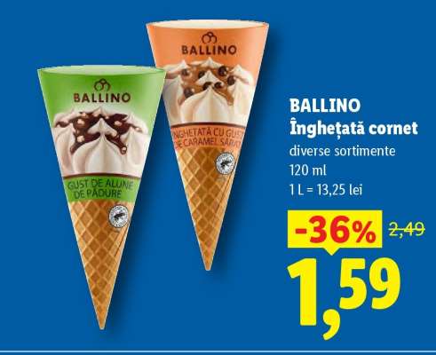 BALLINO Înghețată cornet