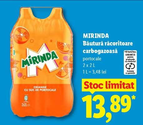 Mirinda Băutură răcoritoare carbogazoasă