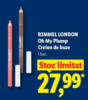 RIMMEL LONDON Oh My Plump Creion de buze