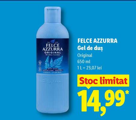 FELCE AZZURRA Gel de duș