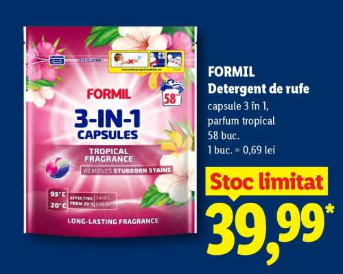 FORMIL Detergent de rufe