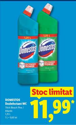 DOMESTOS Dezinfectant WC