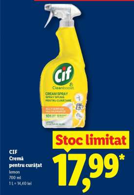 CIF Cremă pentru curățat