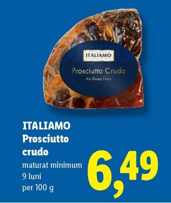 ITALIAMO Prosciutto crudo