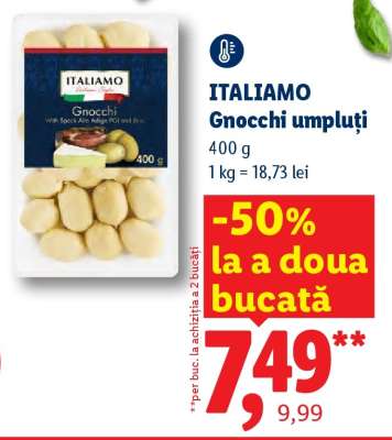 ITALIAMO Gnocchi umpluți